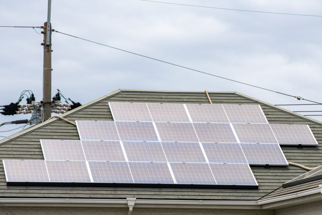 住宅の太陽光発電