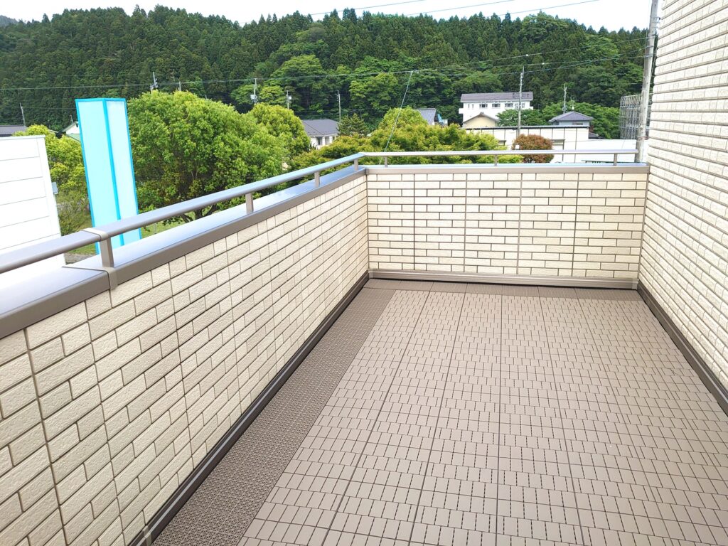 住宅のバルコニー