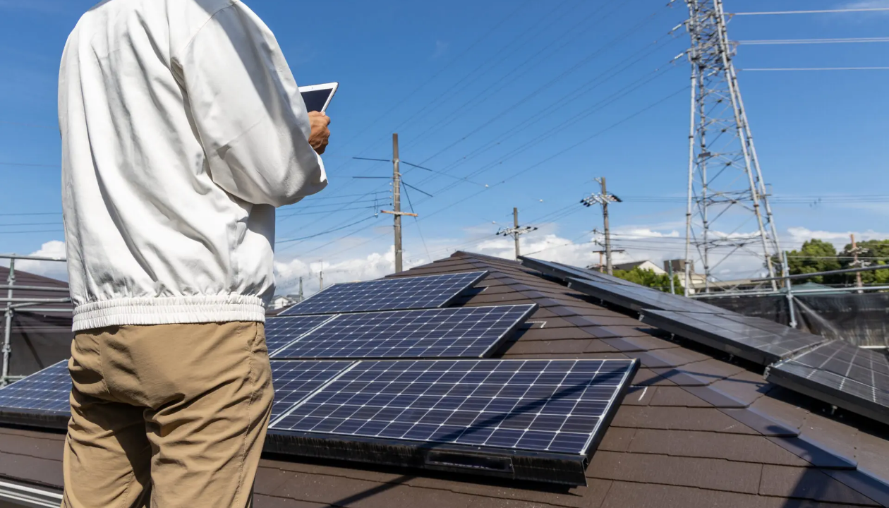 太陽光パネルのメンテナンス