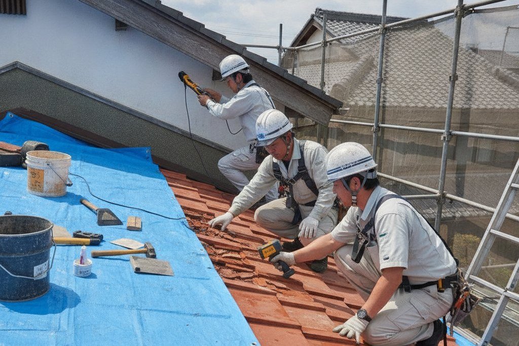 雨漏り 費用の相場を箇所別に徹底解説｜修理費用を安く抑えるポイント｜一和