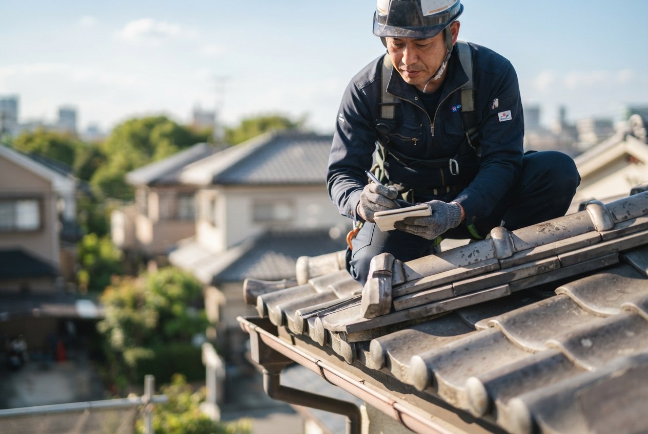 屋根修理 どこに 頼むのイメージ